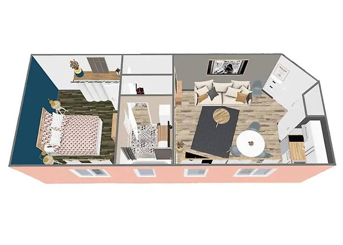 Le Cocoon St Lo: Private Cozy With Netflix & Free Parking *